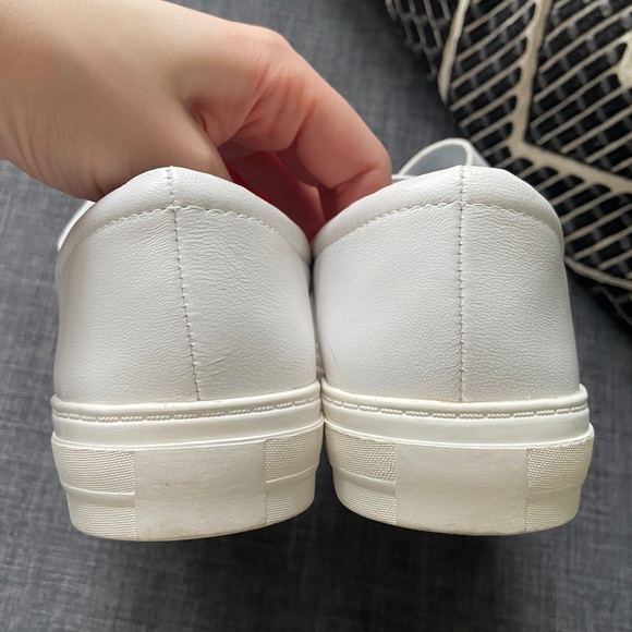 🚨SOLD🚨 Nine West Odienella Leather Slip-on Bow Sneakers - Picture 5 of 8